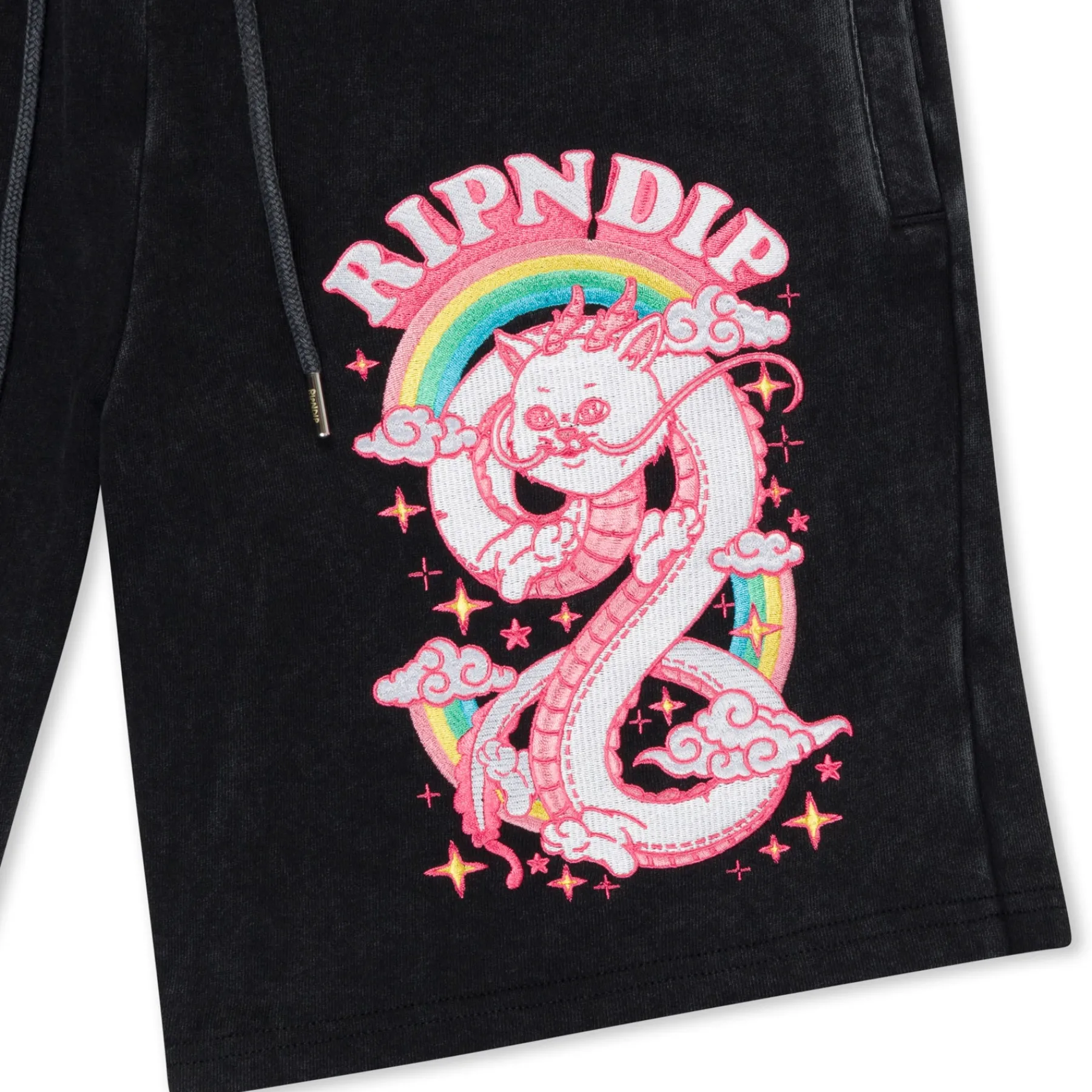 Ripndip Sweats|Shorts<Fantasy Nerm Sweatshorts (Black)