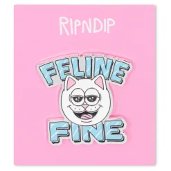 Ripndip Stocking Stuffers|Pins<Feline Fine Pin (Multi)