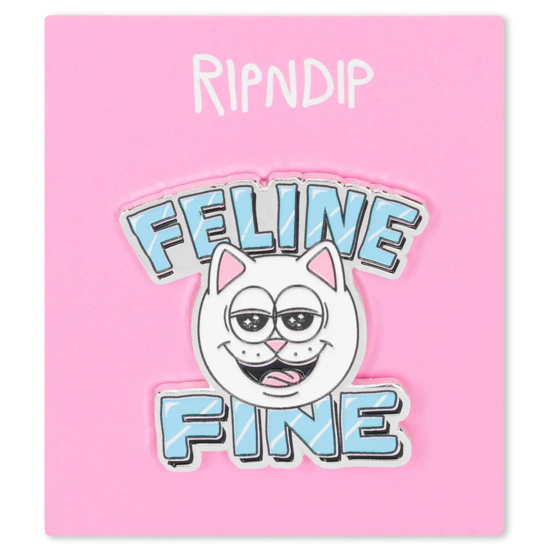 Ripndip Stocking Stuffers|Pins<Feline Fine Pin (Multi)