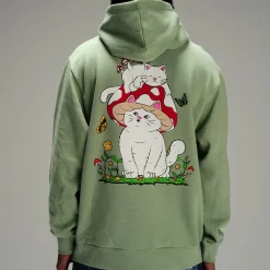 Ripndip Hoodies / Crewnecks<Field Friends Hoodie (Sage)