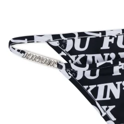 Ripndip Womens|Womens<Fuckin Fuck 2 Piece Bikini (Black)