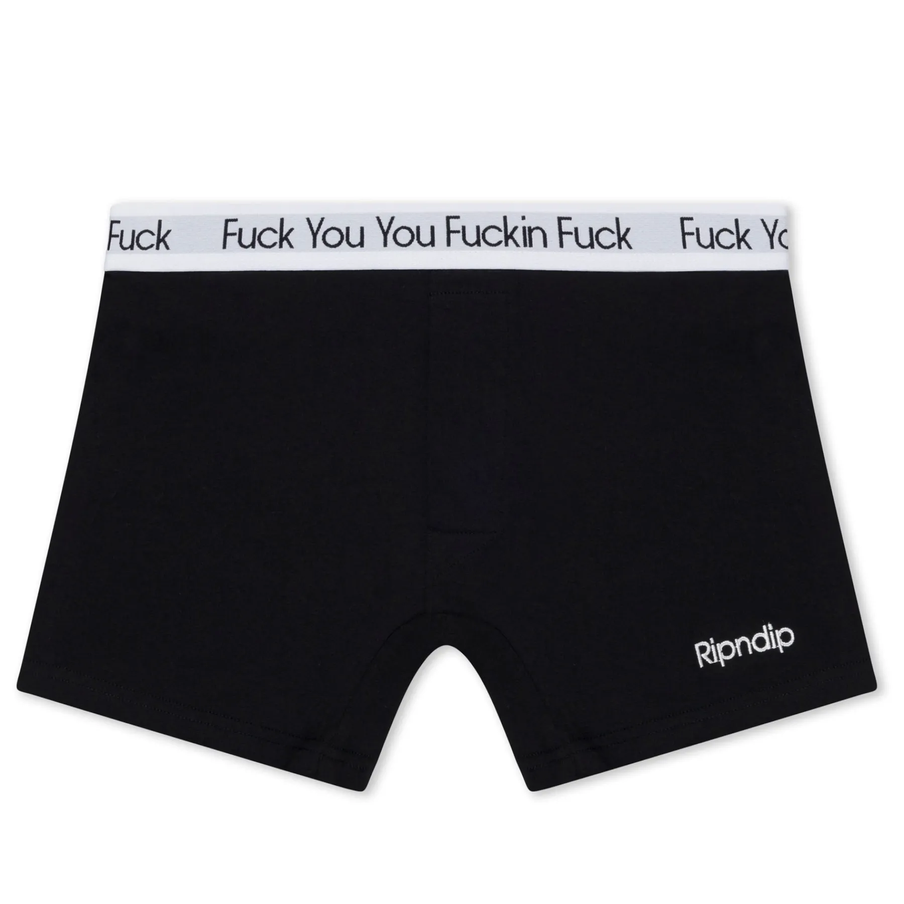 Ripndip Boxers|Womens<Fuckin Fuck Boxers (Black)
