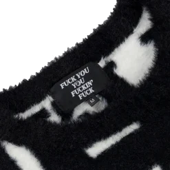 Ripndip Knits / Sweaters<Fuckin Fuck Mohair Sweater (Black)