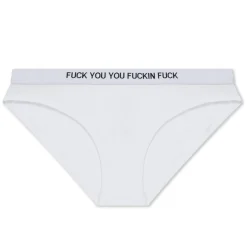 Ripndip Womens|Stocking Stuffers<Fuckin Fuck Panties (White)