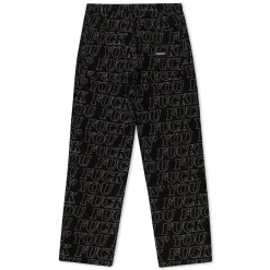 Ripndip Pants<Fuckin Fuck Quilted Wide Leg Pants (Black)