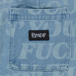 Ripndip Pants<F.U.F.F. Washed Denim Pants (Light Washed Denim)