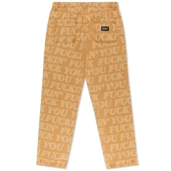 Ripndip Pants<F.U.F.F. Washed Denim Pants (Light Brown Denim)