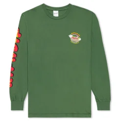 Ripndip Long Sleeve Tees<Glizzy Long Sleeve (Olive)