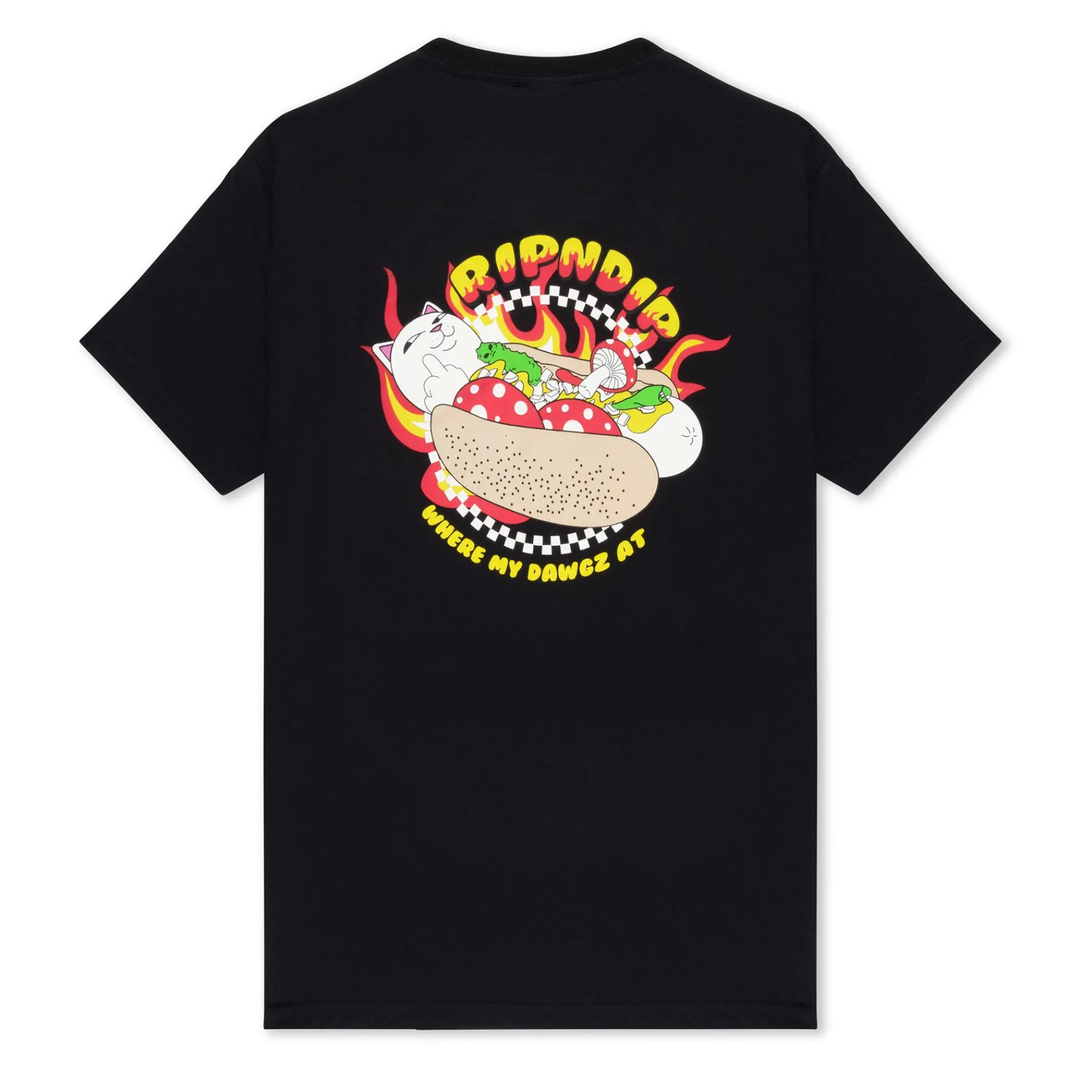 Ripndip Short Sleeve Tees|Stocking Stuffers<Glizzy Tee (Black)