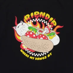 Ripndip Short Sleeve Tees|Stocking Stuffers<Glizzy Tee (Black)