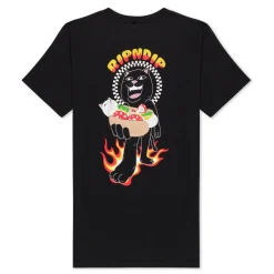 Ripndip Short Sleeve Tees|Stocking Stuffers<Glizzy Time Tee (Black)