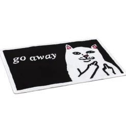 Ripndip Home Goods|Rugs<Go Away Rug (Black)