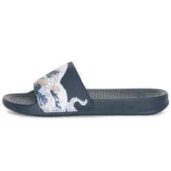 Ripndip Slides / Slippers|Stocking Stuffers<Great Wave Slides (Navy)