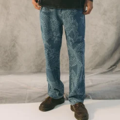 Ripndip Pants<Haku Denim Pants (Dark Wash)