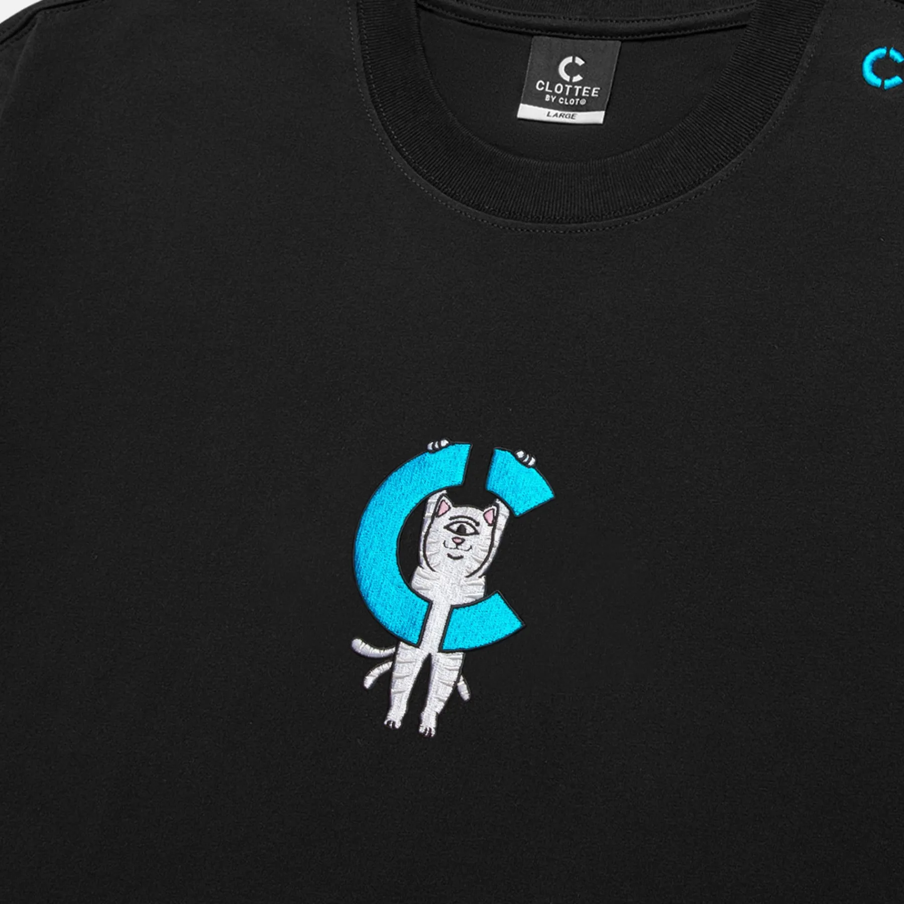 Ripndip Short Sleeve Tees|Stocking Stuffers<Hanging On Tee (Black)