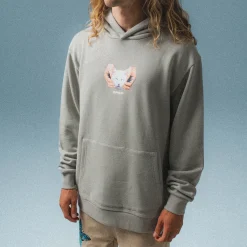 Ripndip Hoodies / Crewnecks<Happy Kitty Hoodie (Sage)
