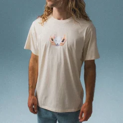 Ripndip Short Sleeve Tees|Stocking Stuffers<Happy Kitty Tee (Natural)