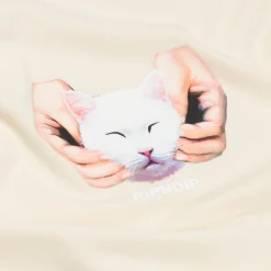 Ripndip Short Sleeve Tees|Stocking Stuffers<Happy Kitty Tee (Natural)