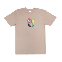 Ripndip Short Sleeve Tees|Stocking Stuffers<Happy Lickin Tee (Almond)
