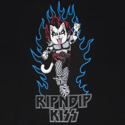 Ripndip Hoodies / Crewnecks<Heavens on Fire Hoodie (Black)