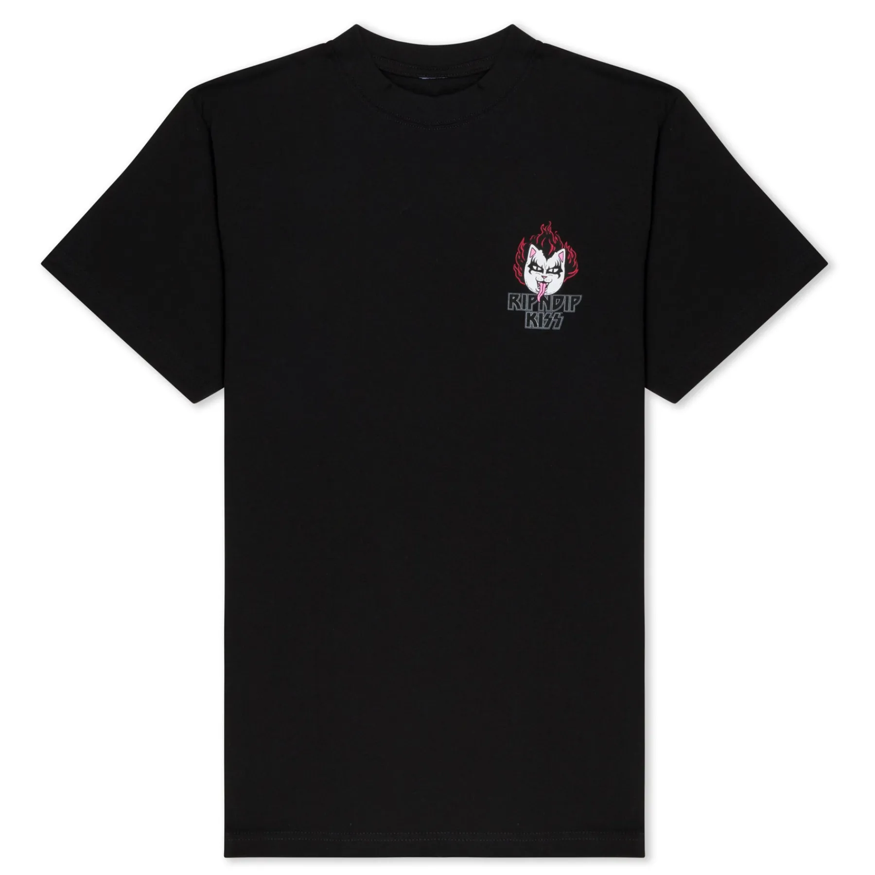 Ripndip Short Sleeve Tees|Stocking Stuffers<Heavens on Fire Tee (Black)