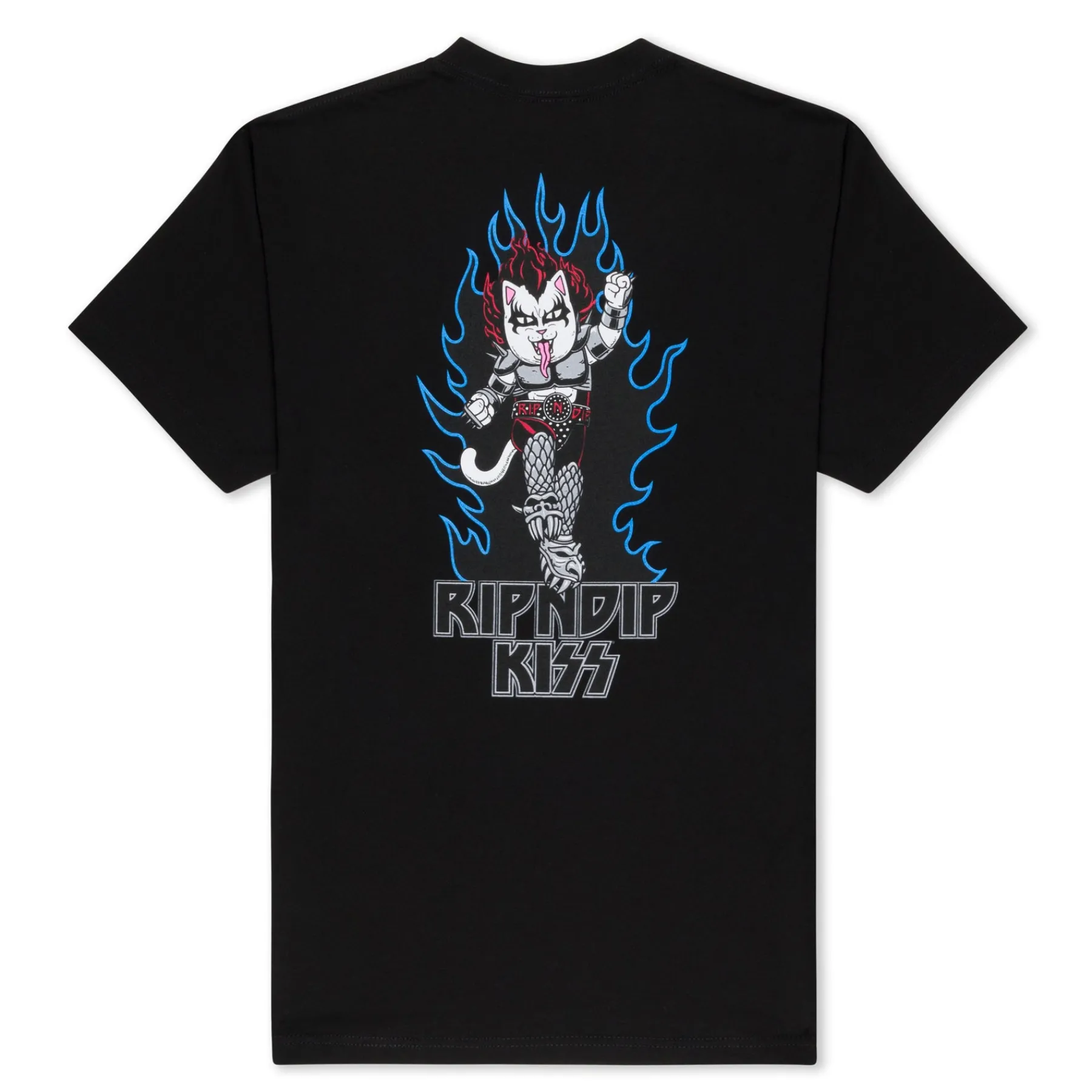 Ripndip Short Sleeve Tees|Stocking Stuffers<Heavens on Fire Tee (Black)