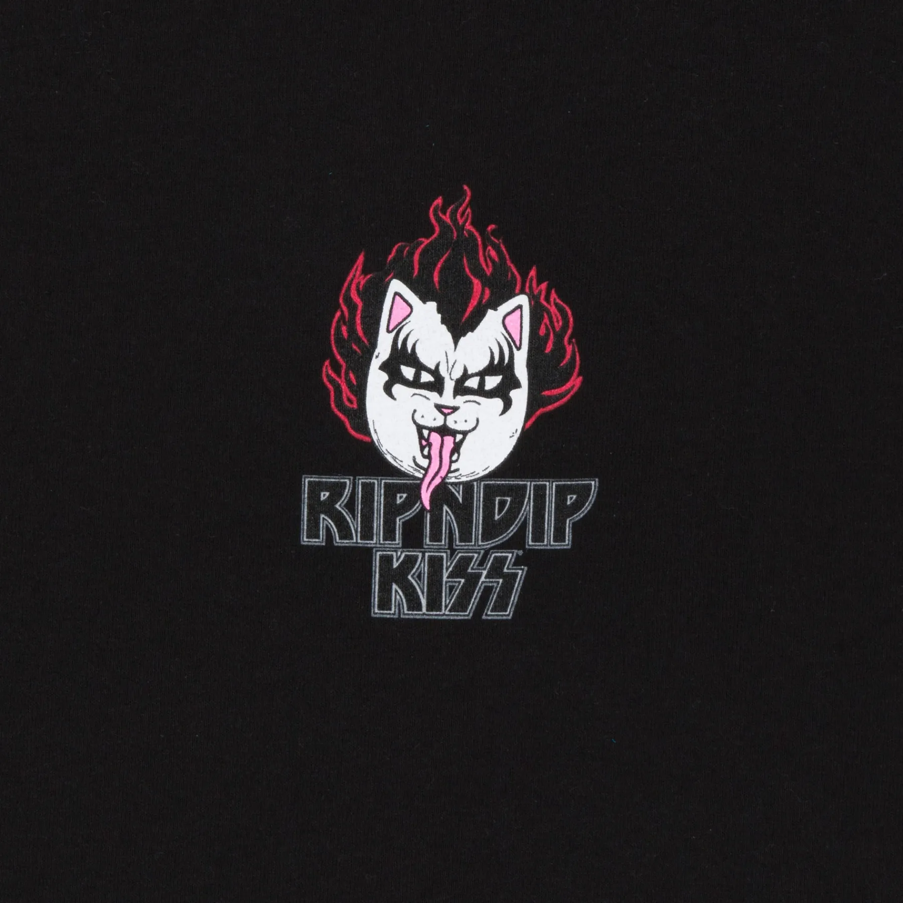 Ripndip Short Sleeve Tees|Stocking Stuffers<Heavens on Fire Tee (Black)