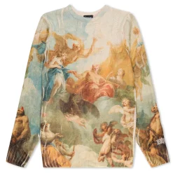 Ripndip Knits / Sweaters<Heavens Waiting Cable Knit Sweater (Multi)