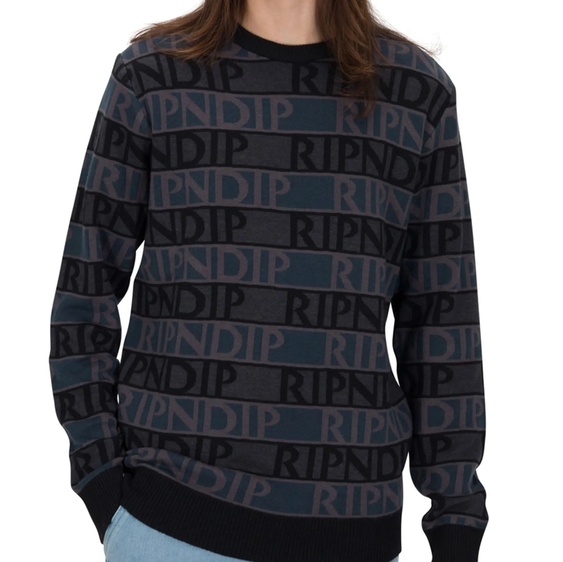 Ripndip Knits / Sweaters|Stocking Stuffers<Highland Knit Sweater (Black)