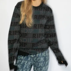 Ripndip Knits / Sweaters|Stocking Stuffers<Highland Knit Sweater (Black)