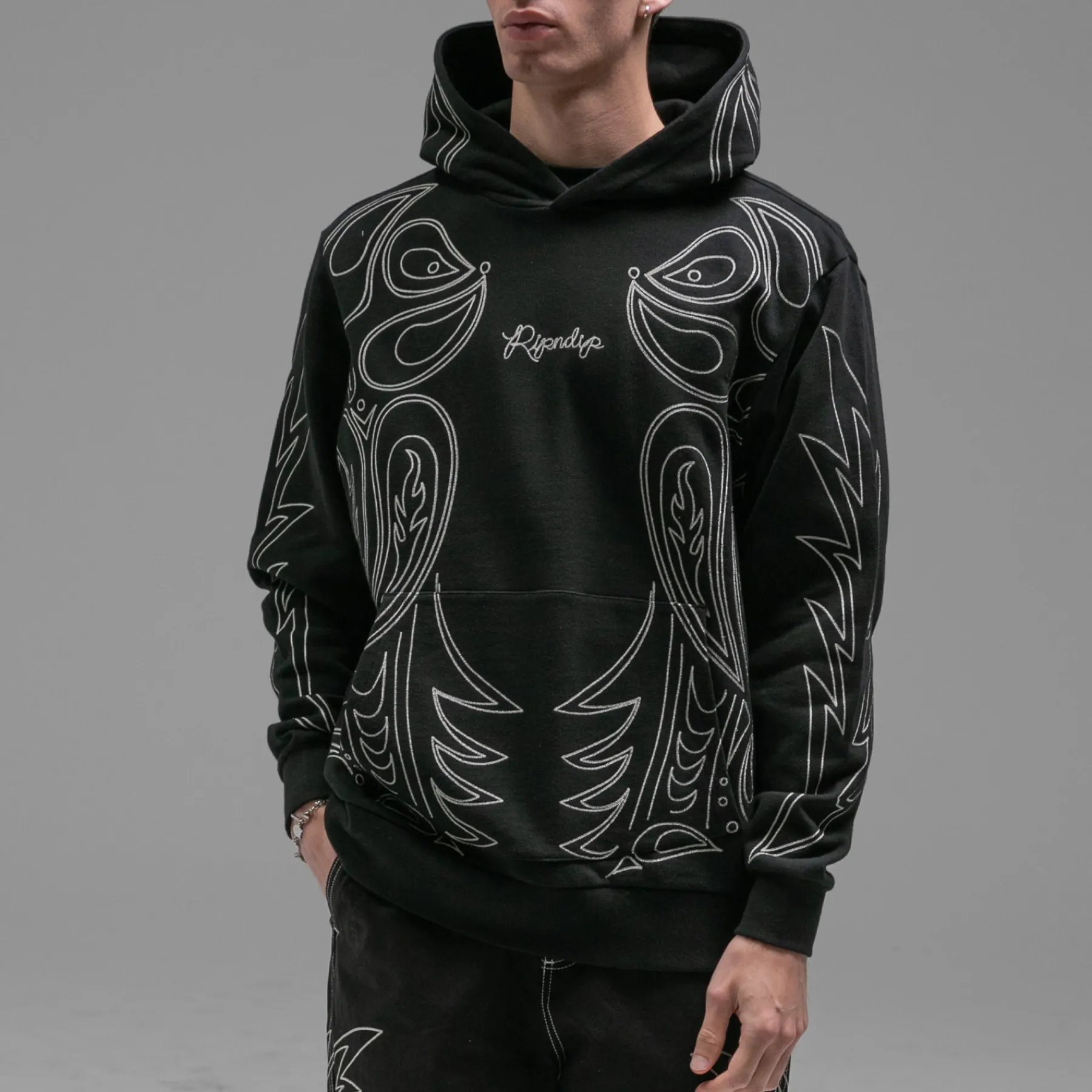 Ripndip Hoodies / Crewnecks<Howdy Hoodie (Black)