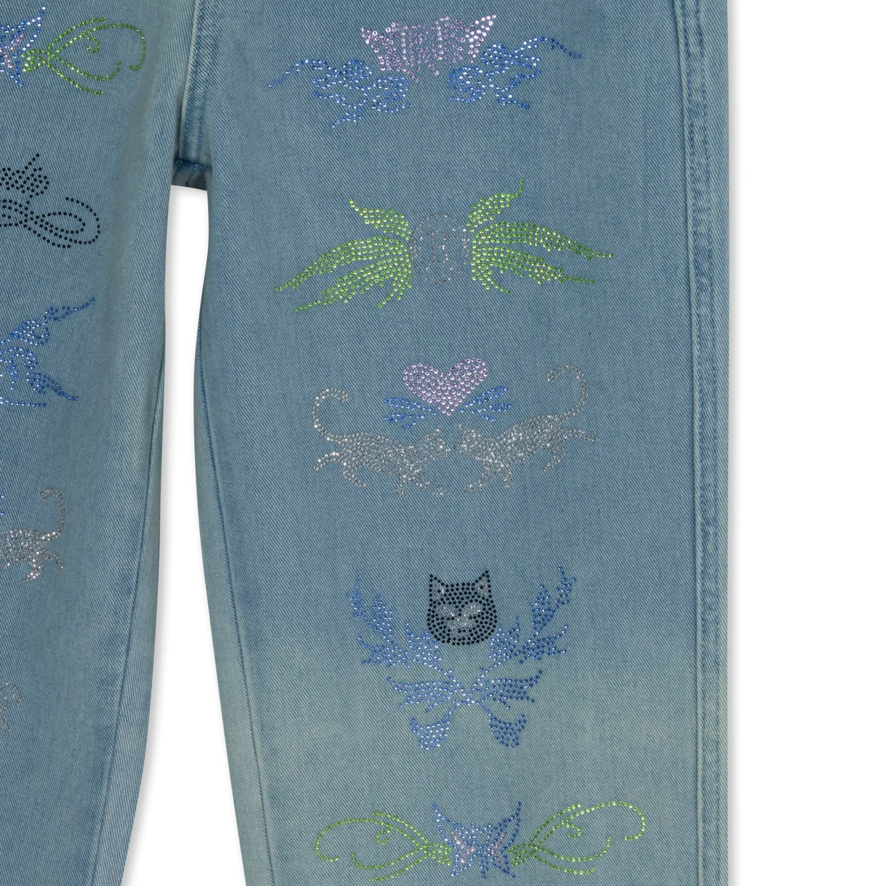 Ripndip Pants|Womens<Hyaena Denim Pants (Medium Wash)