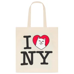 Ripndip Totes<I Heart NYC Tote Bag (Natural)