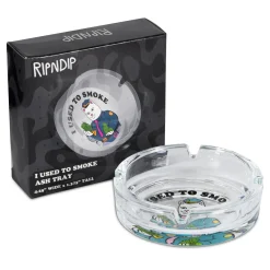 Ripndip Stocking Stuffers|Home Goods<I Used To Smoke Ashtray (Clear)