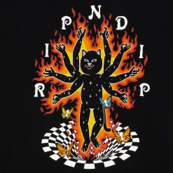 Ripndip Hoodies / Crewnecks<Illusion Jerm Hoodie (Black)