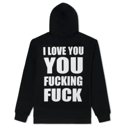 Ripndip Hoodies / Crewnecks<ILY Fuckin Fuck Hoodie (Black)