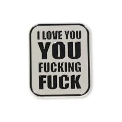 Ripndip Stocking Stuffers|Pins<ILY Fuckin Fuck Pin (Multi)
