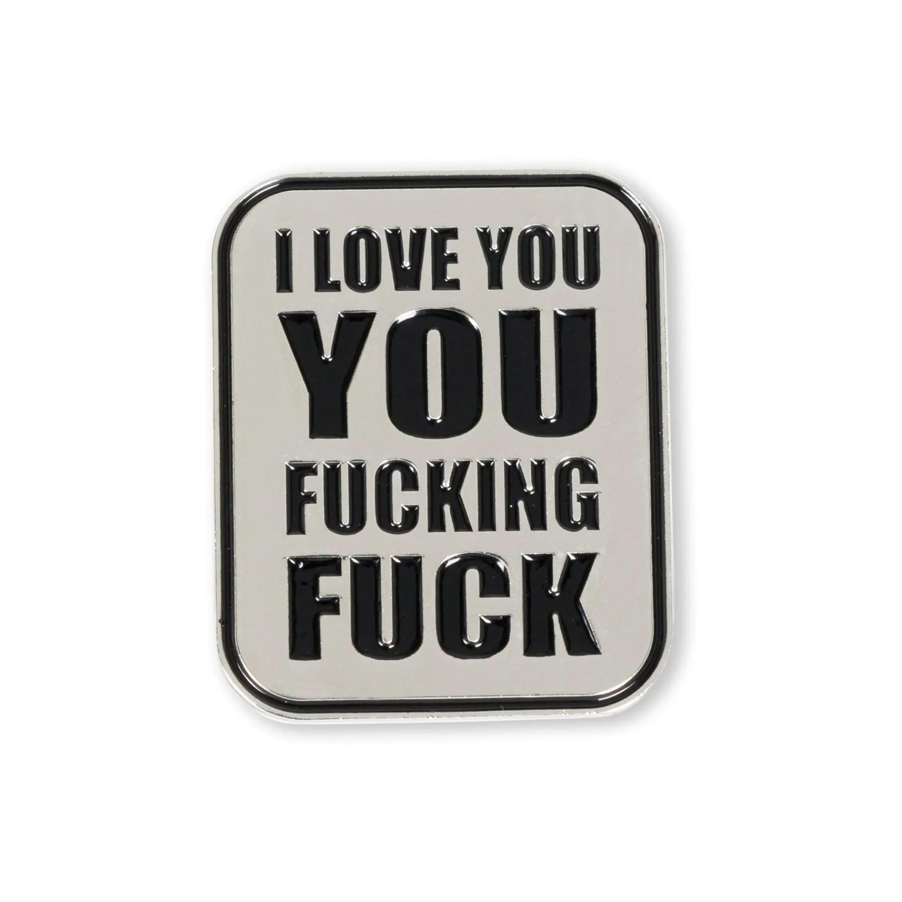 Ripndip Stocking Stuffers|Pins<ILY Fuckin Fuck Pin (Multi)