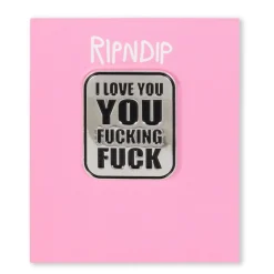 Ripndip Stocking Stuffers|Pins<ILY Fuckin Fuck Pin (Multi)