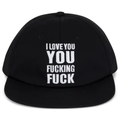 Ripndip Strapbacks / Snapbacks|Stocking Stuffers<ILY Fuckin Fuck Strapback (Black)