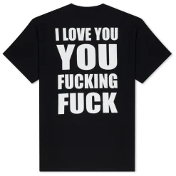 Ripndip Short Sleeve Tees|Stocking Stuffers<ILY Fuckin Fuck Tee (Black)
