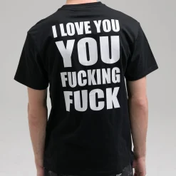 Ripndip Short Sleeve Tees|Stocking Stuffers<ILY Fuckin Fuck Tee (Black)