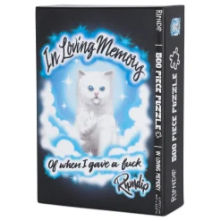 Ripndip Stocking Stuffers<In Loving Memory 500 Pc Puzzle (Black)