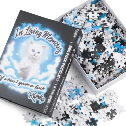 Ripndip Stocking Stuffers<In Loving Memory 500 Pc Puzzle (Black)