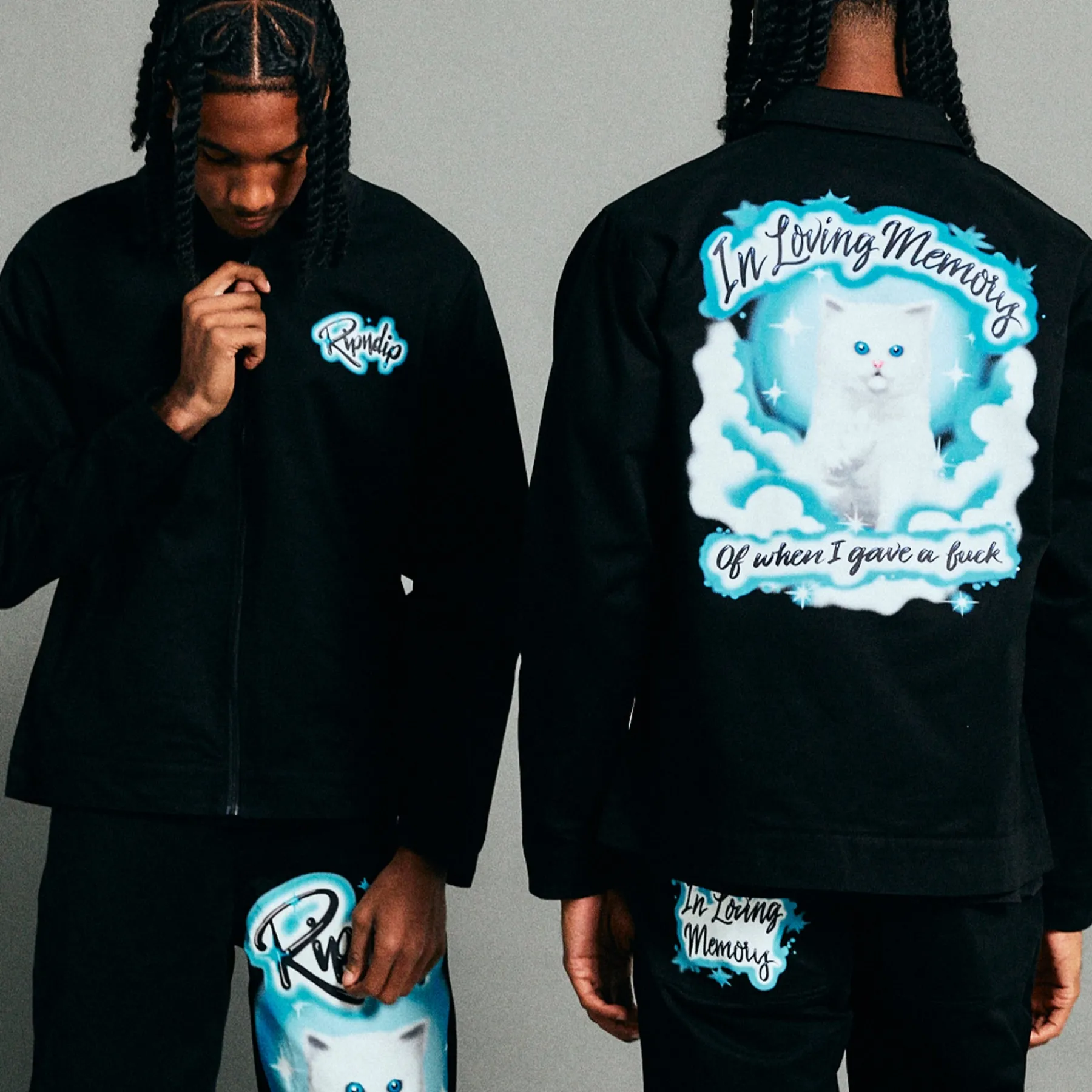 Ripndip Jackets<In Loving Memory Jacket (Black)