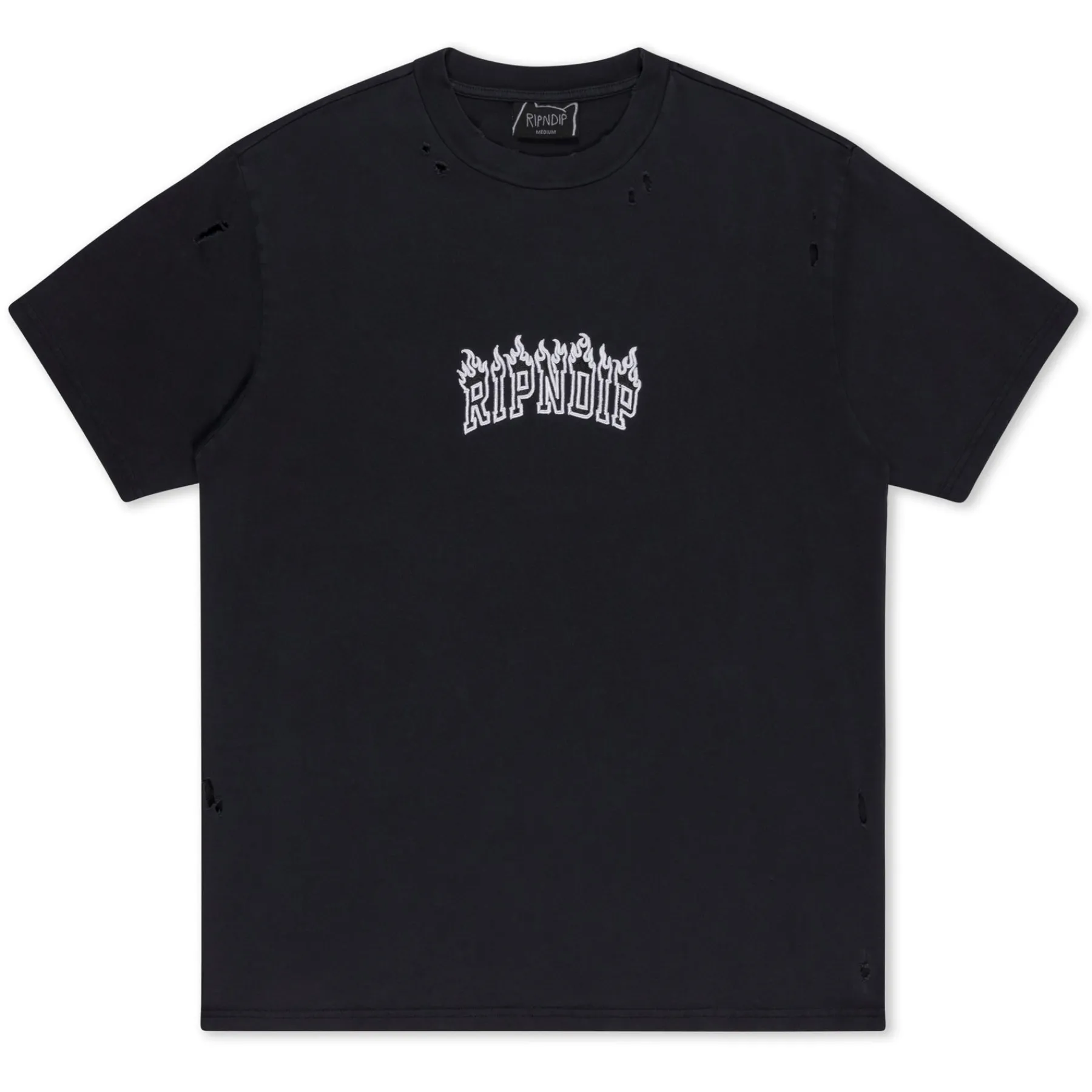 Ripndip Short Sleeve Tees<Inferno Tee (Black)