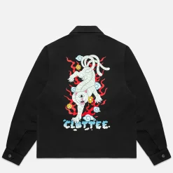 Ripndip Jackets<Isobu Nerm Zip Up Jacket (Black)