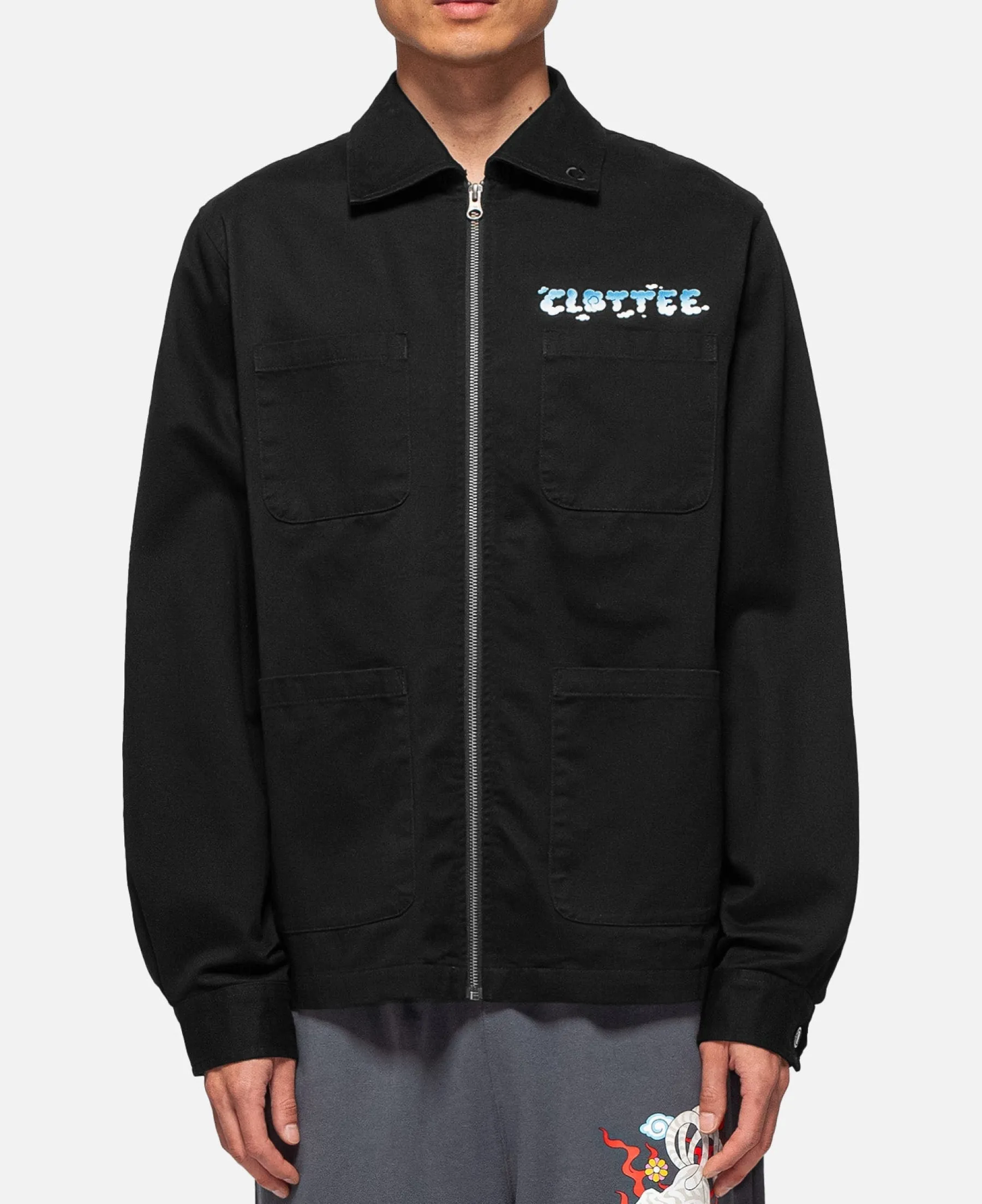 Ripndip Jackets<Isobu Nerm Zip Up Jacket (Black)