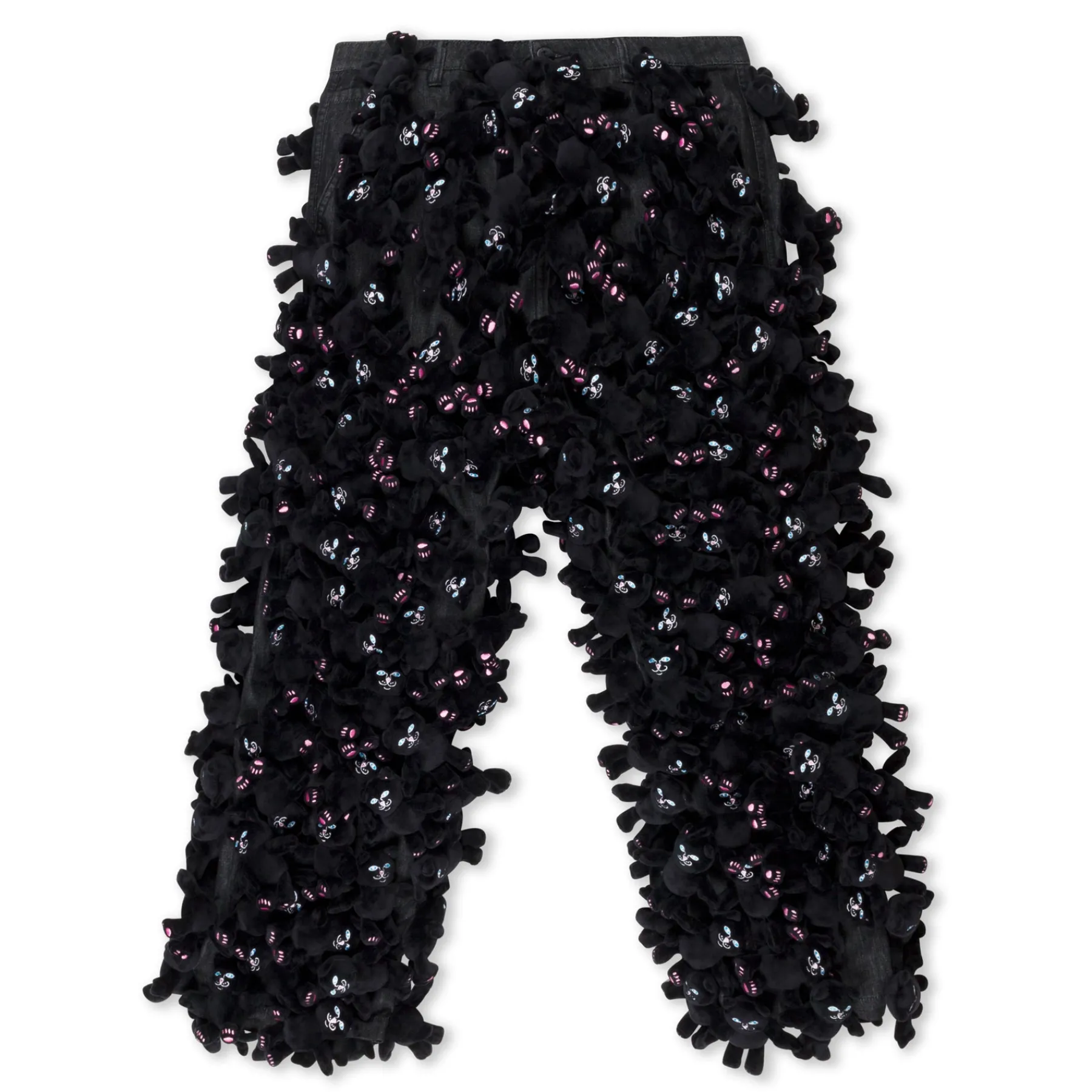 Ripndip Pants|Plush Dolls<Jermie Plush Denim Pants (Black)