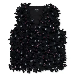 Ripndip Knits / Sweaters|Plush Dolls<Jermie Plush Vest (Black)